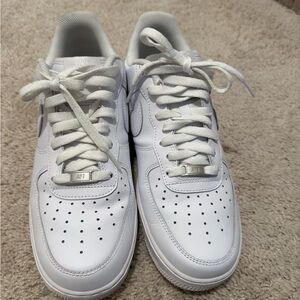 Nike low-cut Air Force 1s